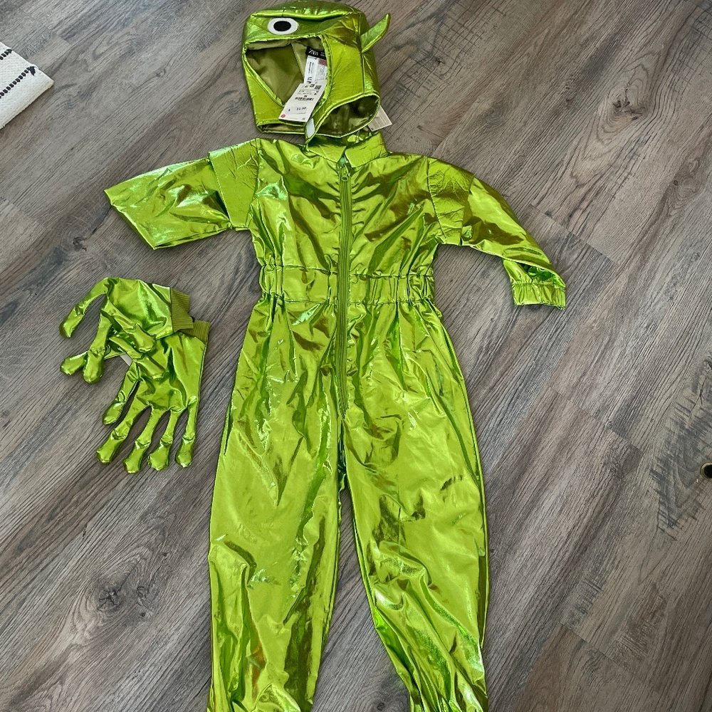 Zara alien costume new with tags